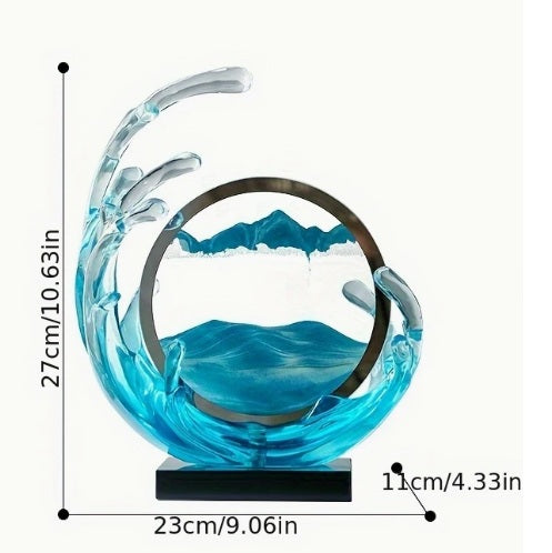 Ola de Cristal Azul