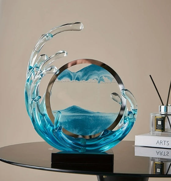 Ola de Cristal Azul